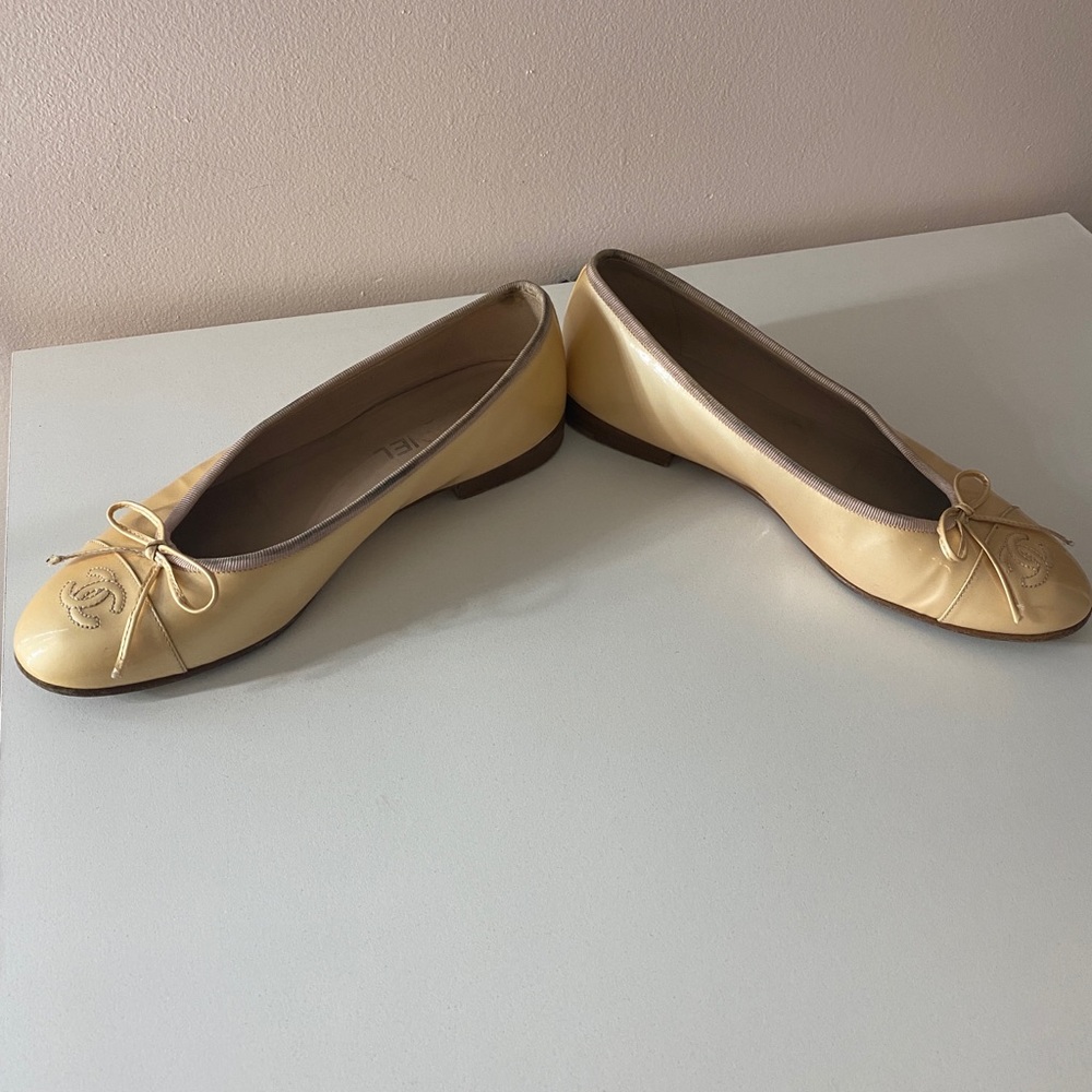 Vintage Chanel ballet flats size 38.5 - Picture 3 of 7